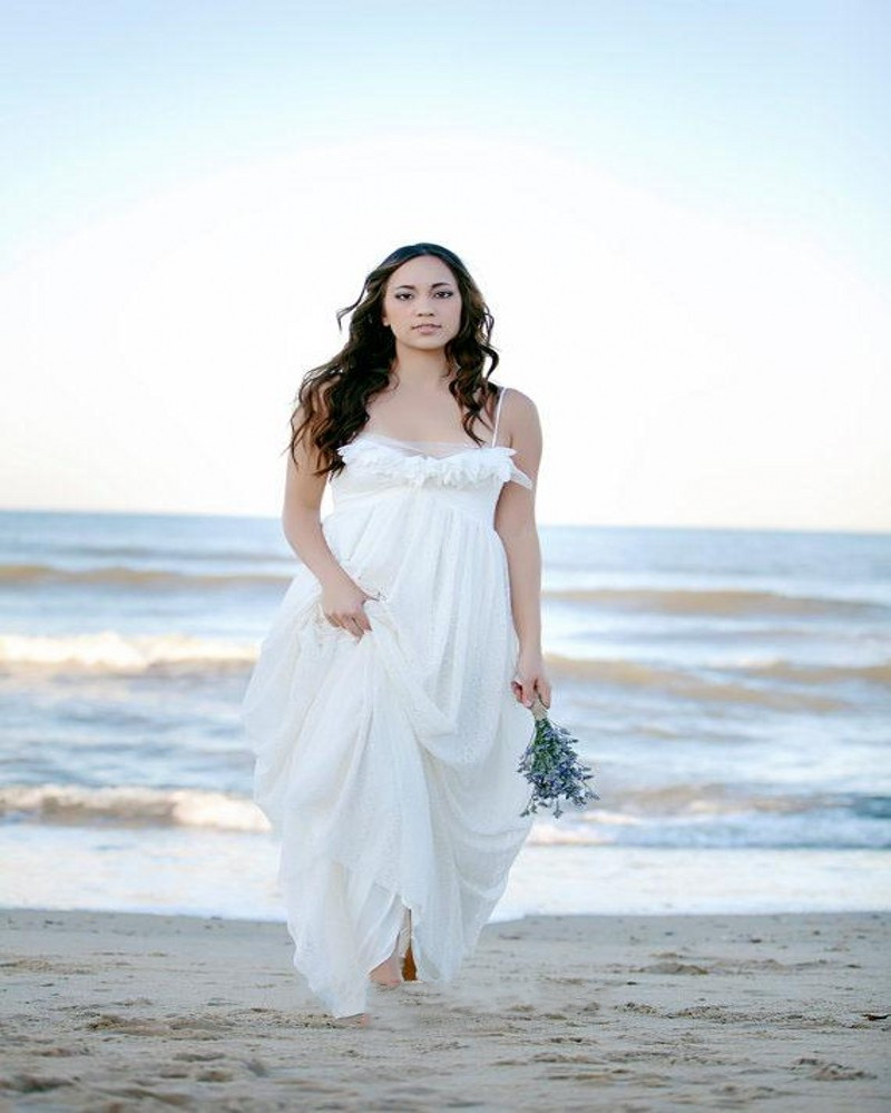 Beach Wedding Dresses Plus Size
 Plus Size Lace Beach Wedding Dress 2016 y Sweetheart