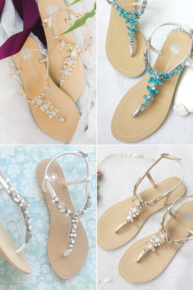 Beach Wedding Sandals For Bride
 13 Absolutely Gorgeous Shoes For Beach Weddings Praise