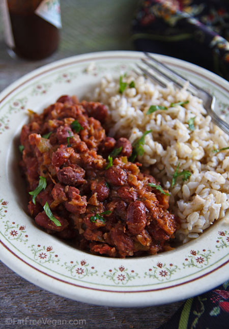 Bean Recipes Vegan
 Easy Red Beans and Rice