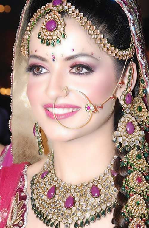 Beautiful Bridal Makeup Pictures
 Pre Wedding Beauty Tips For Bridal Makeup Skin Care & Diet