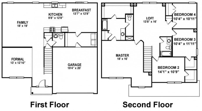 Bedroom Closet Dimensions
 Typical Bedroom Size