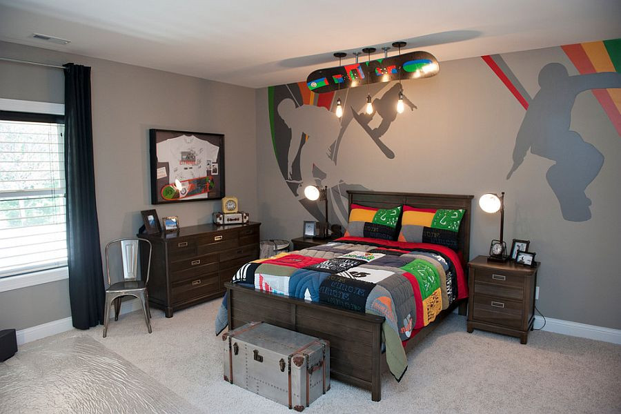 Bedroom For Boy
 25 Cool Kids’ Bedrooms that Charm with Gorgeous Gray