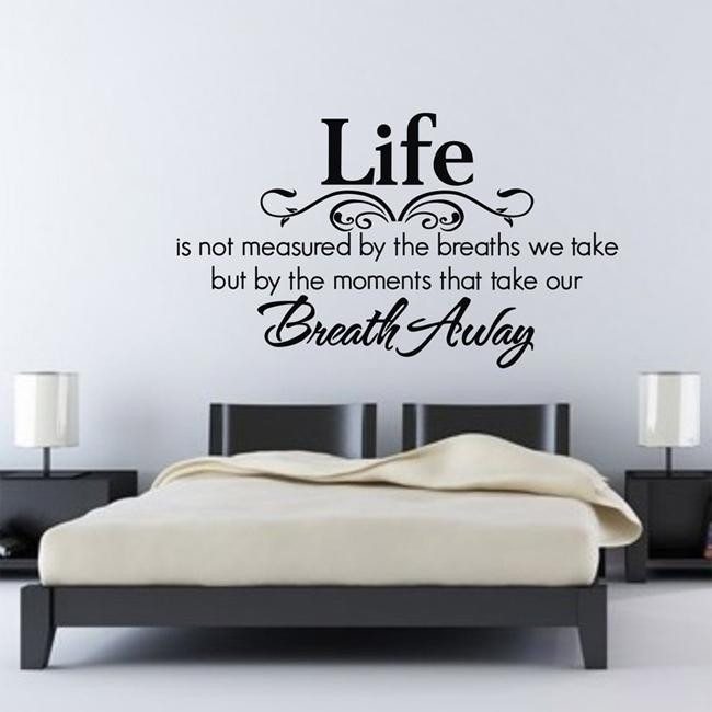 Bedroom Wall Decals Quotes
 Bedroom Wall Quotes Living Room Wall Decals Vinyl Wall