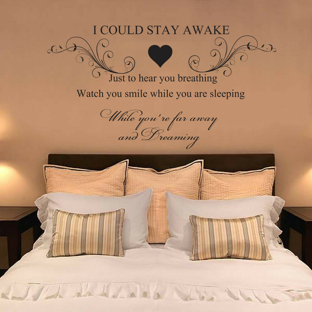 Bedroom Wall Decals Quotes
 AEROSMITH BREATHING Quote Vinyl Wall Art Sticker Decal