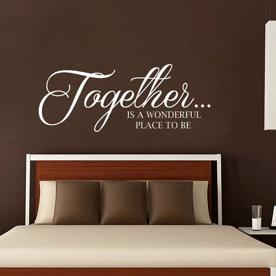 Bedroom Wall Decals Quotes
 Wall Decals Quote To her Is a Wonderful Place to Be