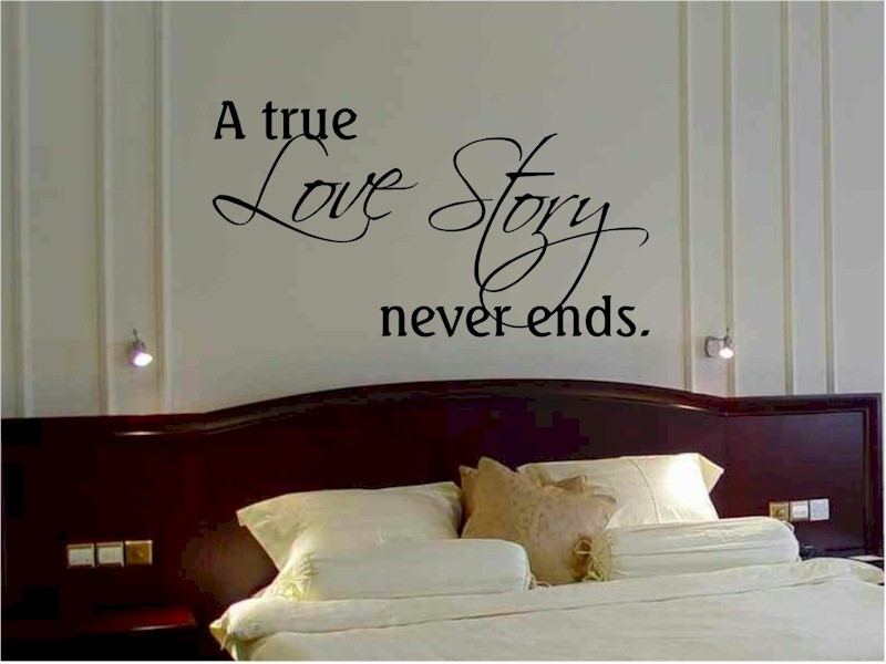 Bedroom Wall Decals Quotes
 Love Quotes For Bed QuotesGram