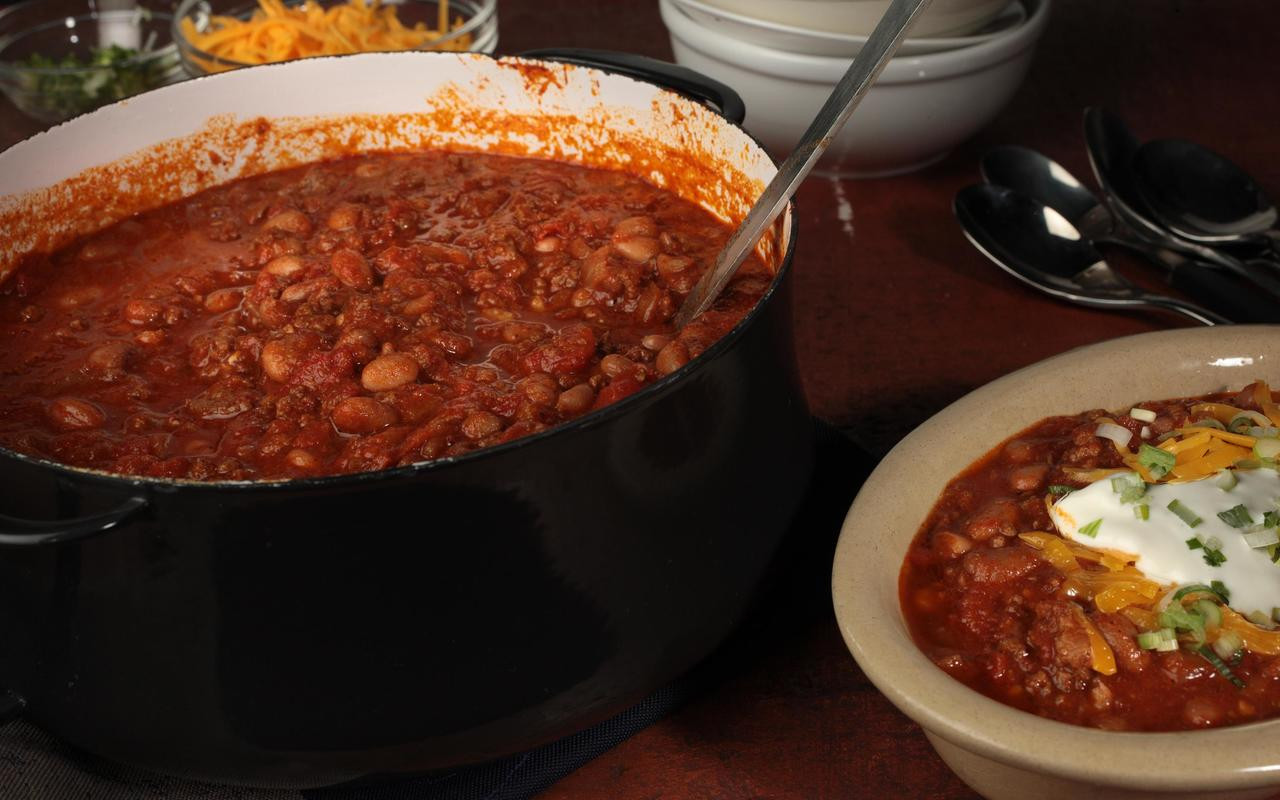Beef And Bean Chili Recipe
 Chipotle Beef and Bean Chili Recipe Chowhound