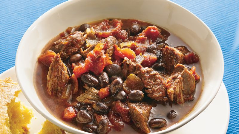 Beef And Bean Chili Recipe
 Slow Cooker Beef and Bean Chili recipe from Betty Crocker