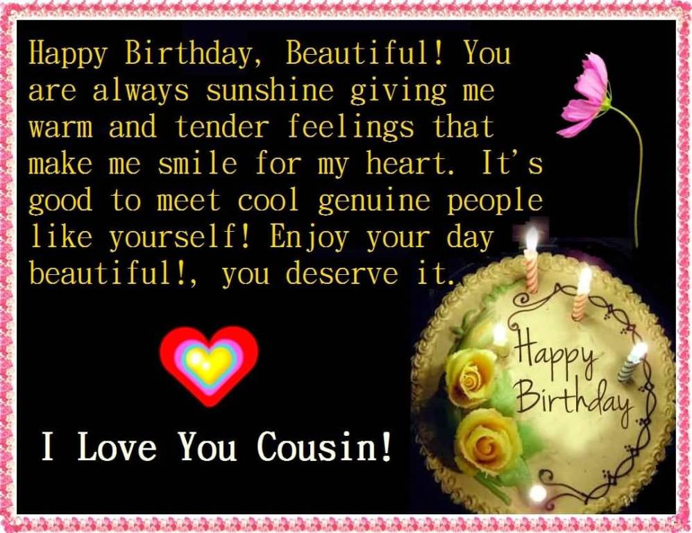 Best Cousin Birthday Quotes
 Cousin Birthday Wishes