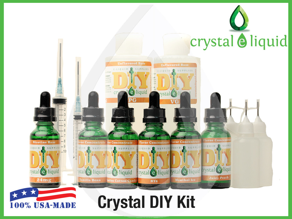 Best DIY Ejuice Kit
 Crystal e Liquid DIY Kit