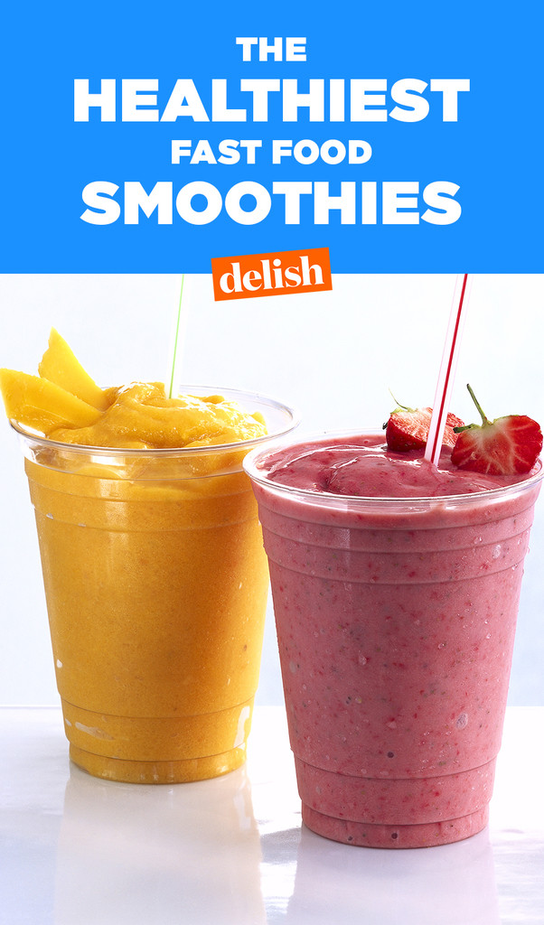 Best Fast Food Smoothies
 Which Fast Food Smoothies Are Actually Healthy Smoothie