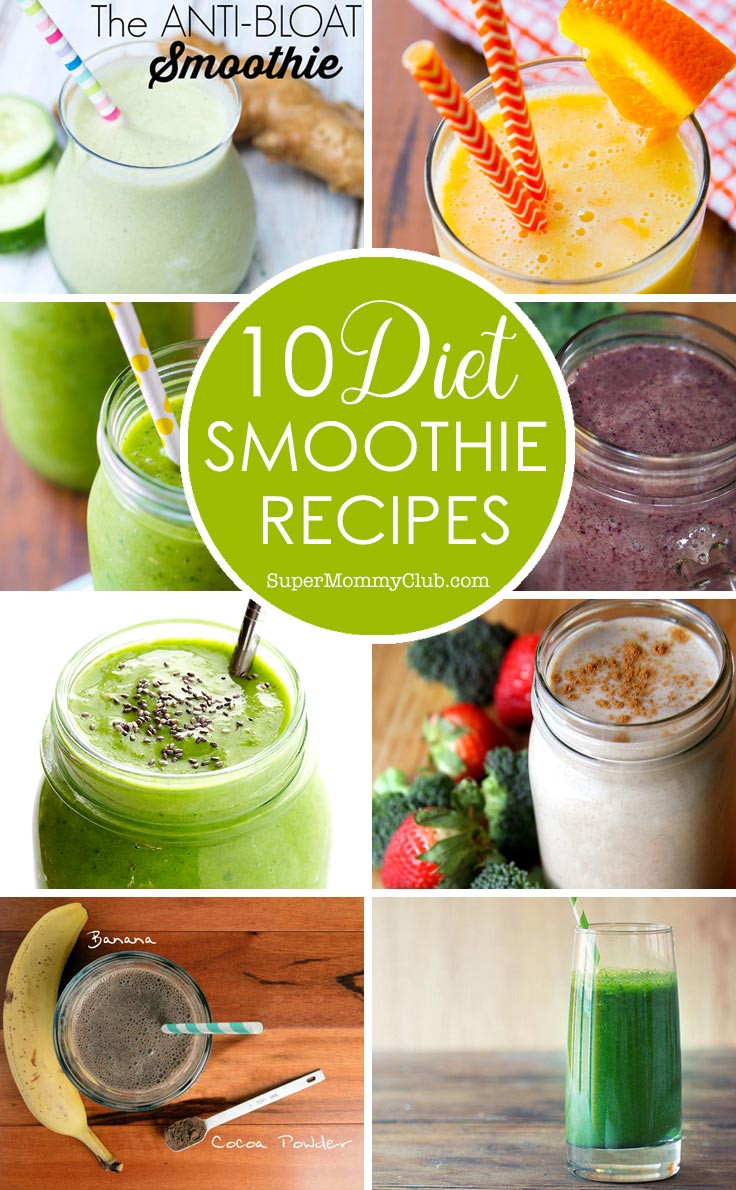 Best Fast Food Smoothies
 Diet Smoothie Recipes to Help You Slim Down for Summer