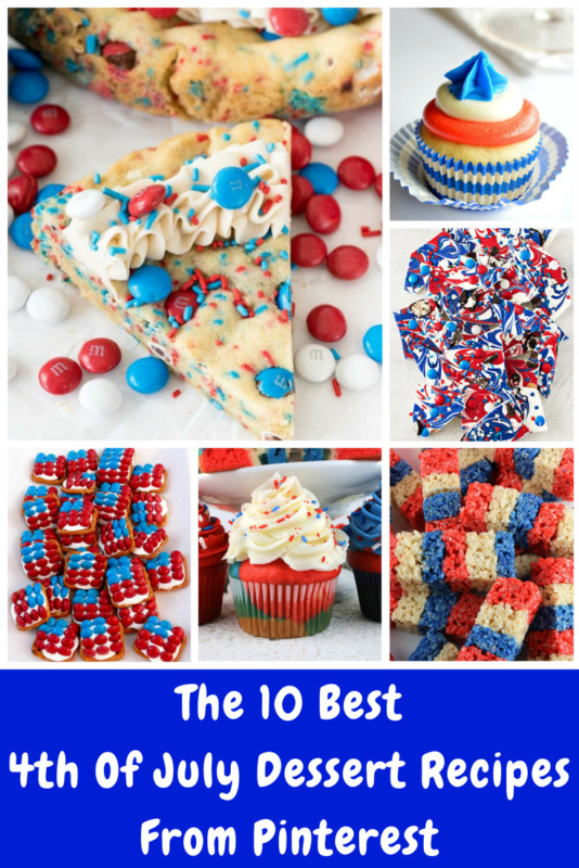 Best Fourth Of July Desserts
 10 best 4th of july dessert recipes from pinterest pin