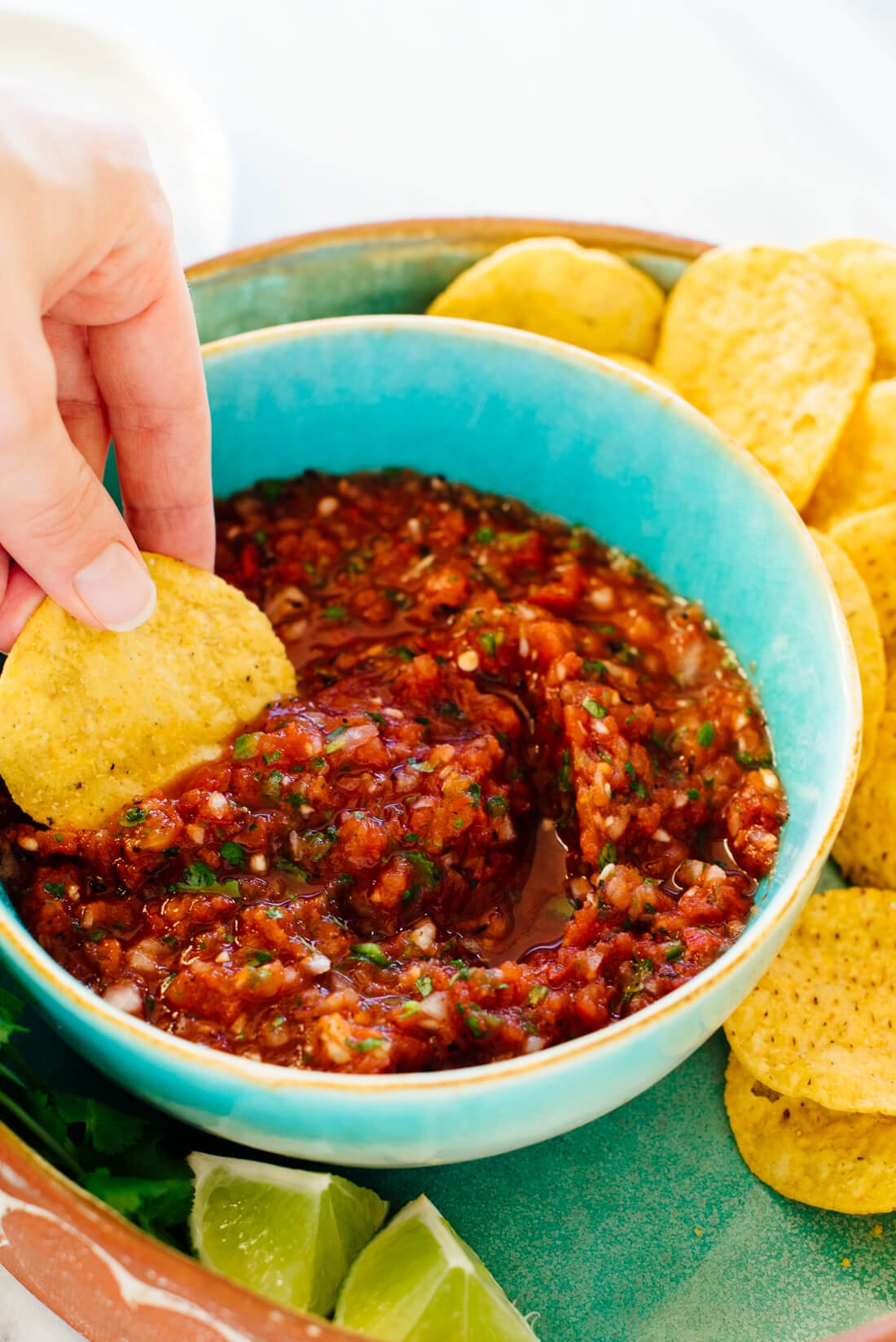 Best Fresh Salsa Recipe
 Best Red Salsa Recipe Ready in 10 Minutes Cookie and Kate