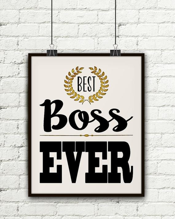 Best Gift Ideas Ever
 Best Boss Ever Gift For Boss Boss Gift Gifts For by