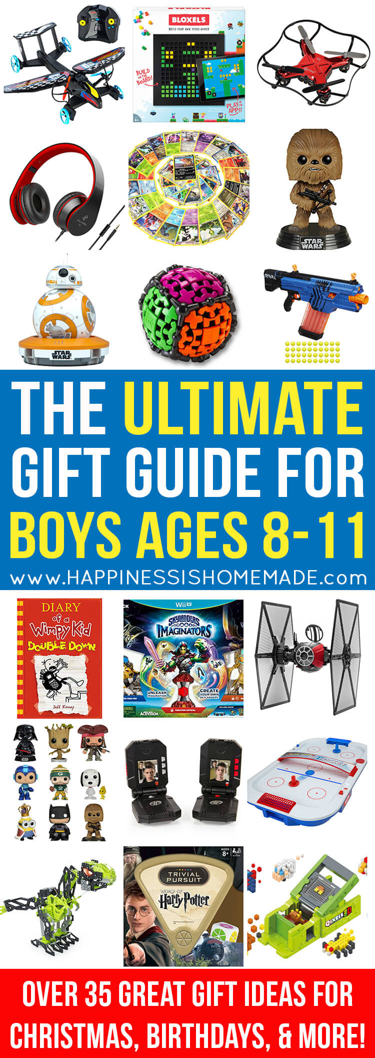 Best Gift Ideas For 8 Year Old Boy
 The Best Gift Ideas for Boys Ages 8 11 Happiness is Homemade