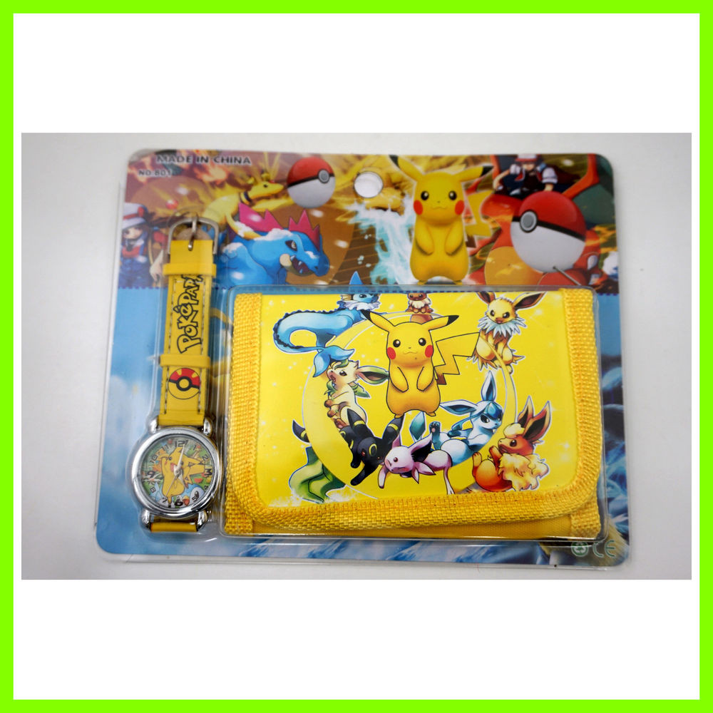 Best Pokemon Gifts For Kids
 Pokemon Pikachu Children s Kids Girls Wrist Watch Wallet