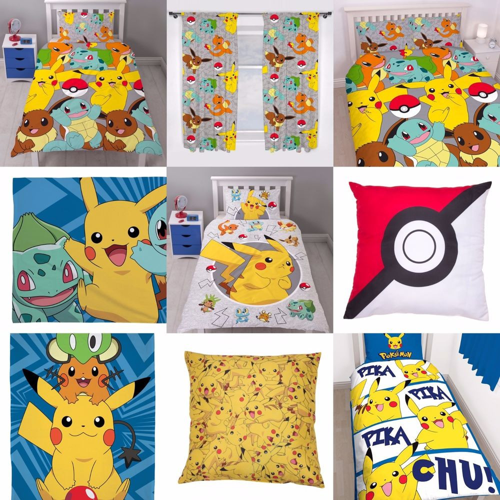 Best Pokemon Gifts For Kids
 POKEMON KIDS BOYS GIRLS BEDROOMS Choose 1 or More