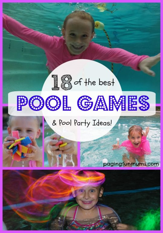 Best Pool Party Ideas
 18 of the Best Swimming Pool Games Paging Fun Mums