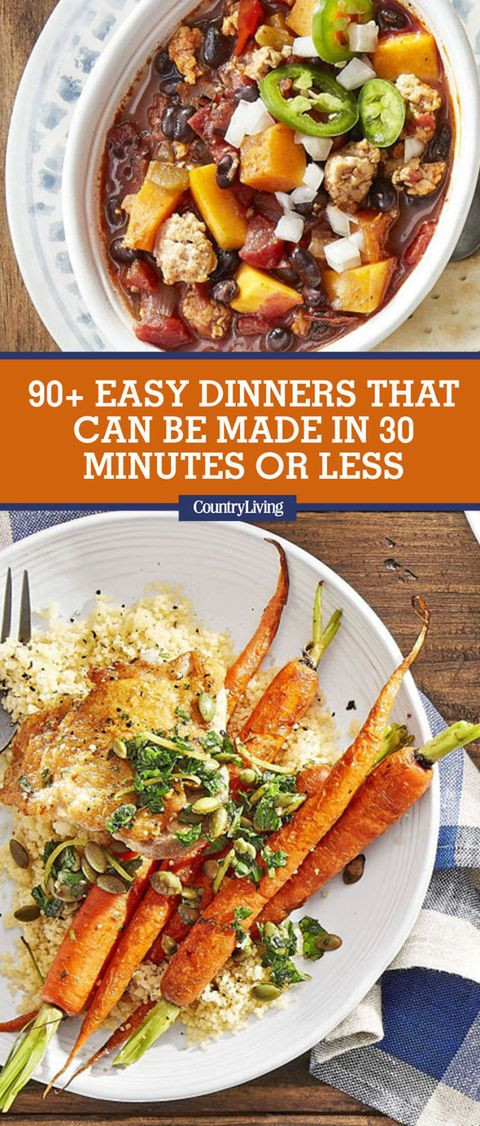 Best Quick Dinner Recipes
 99 Quick and Easy Dinners Best Recipes for 30 Minute Meals