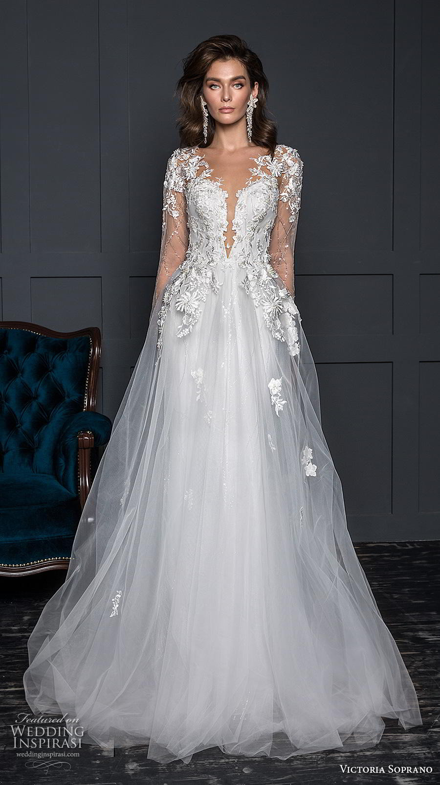 Best Wedding Dresses 2020
 Victoria Soprano 2020 Wedding Dresses — “Chic Royal