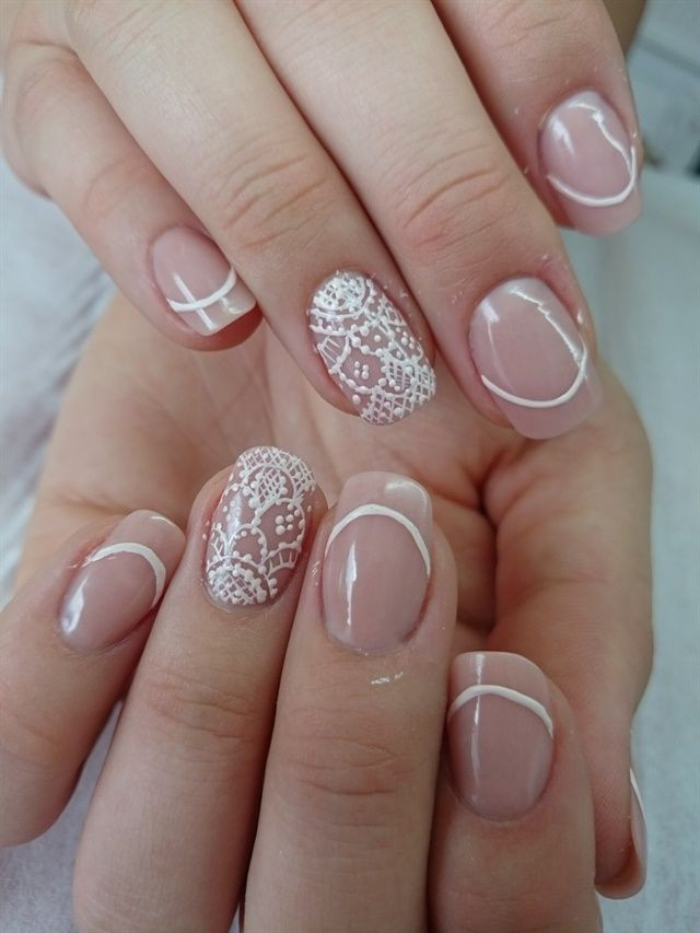 Best Wedding Nails
 209 best Bridal Wedding Nail Art images on Pinterest