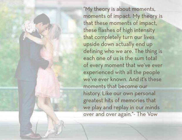 Best Wedding Vows From Movies
 The Vow Quotes Vow Quotes Wedding Day