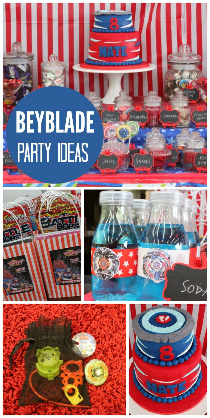 Beyblade Birthday Party Ideas
 32 best Beyblade Birthday Party Ideas Decorations and Supplies images on Pinterest