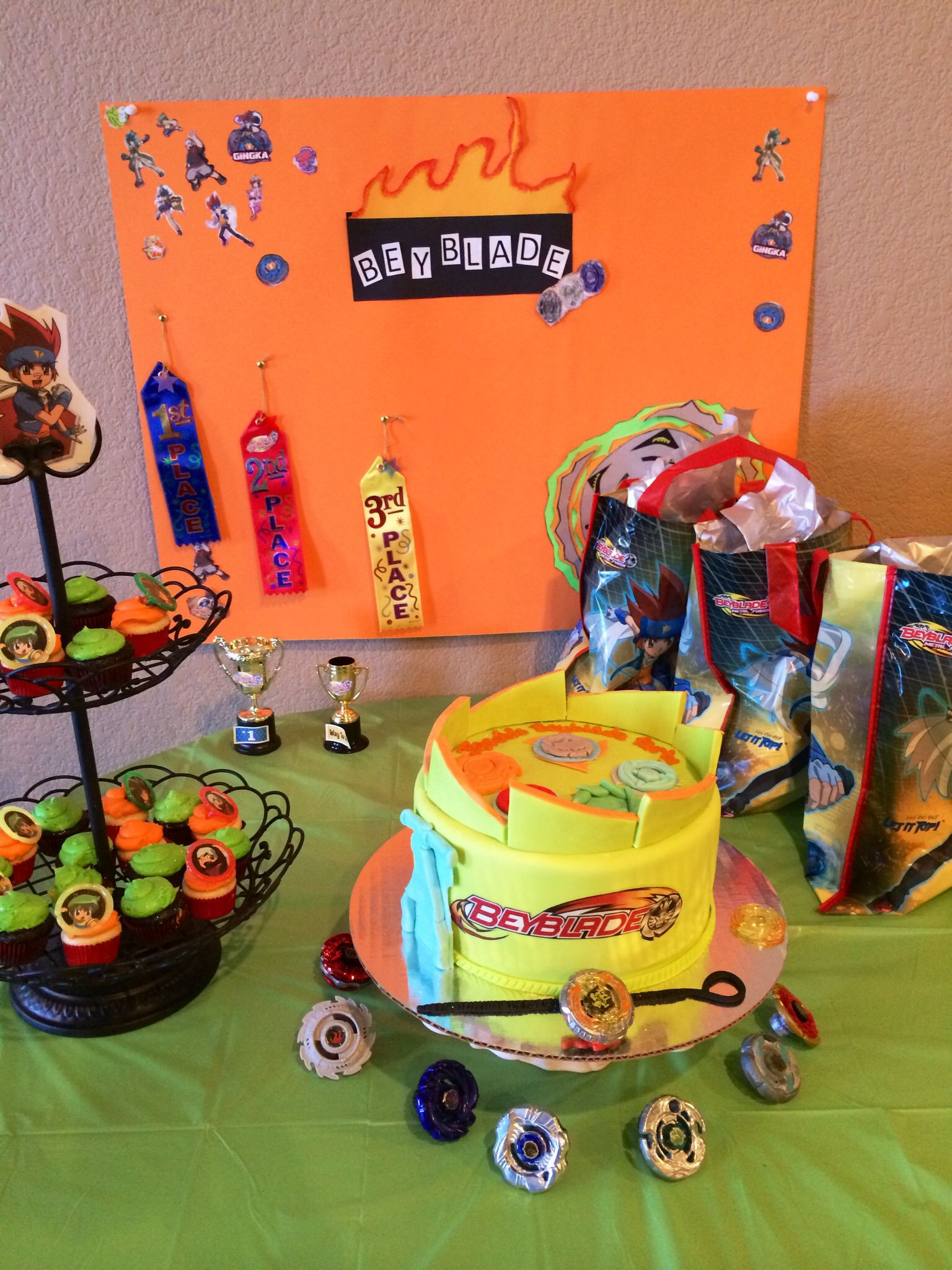 Beyblade Birthday Party Ideas
 Beyblade party in 2019
