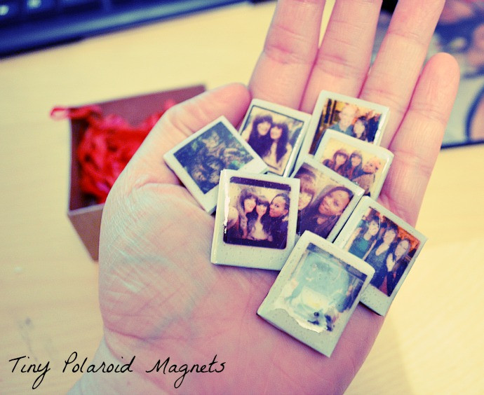 Bff Gifts DIY
 DIY Craft Tiny Polaroid Magnets