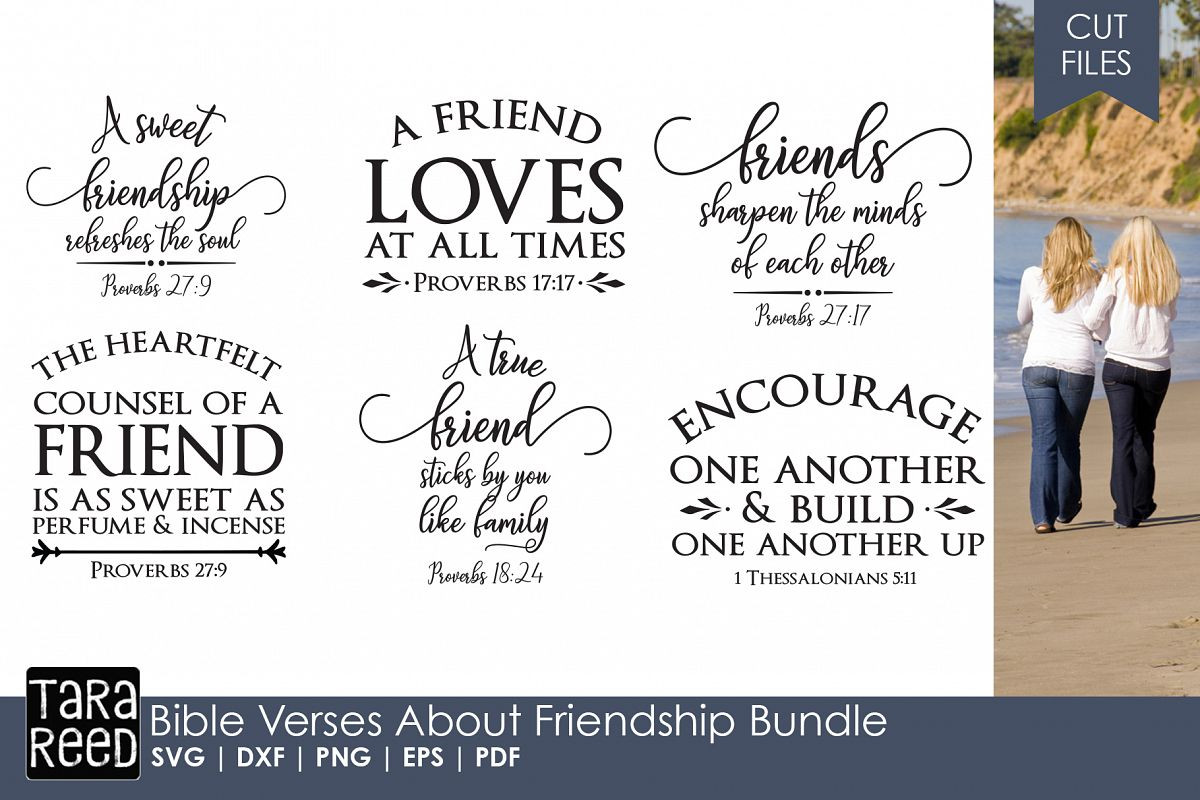 Bible Quotes About Friendship
 Bible Verses about Friendship Bundle