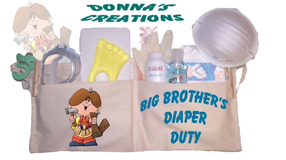 Big Brother Gift Ideas From Baby
 Details about NEW 🧸 NEUTRAL DIAPER DADDY’S CHANGING TOOL