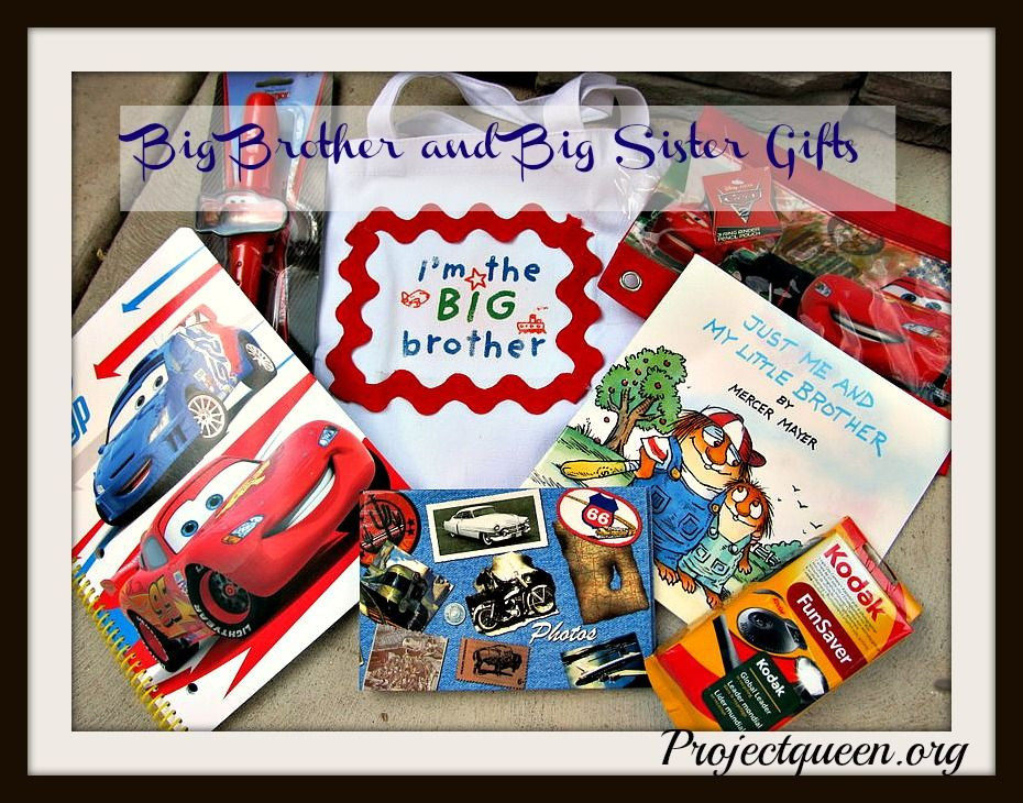 Big Brother Gift Ideas From Baby
 Big Brother Big Sister Gifts