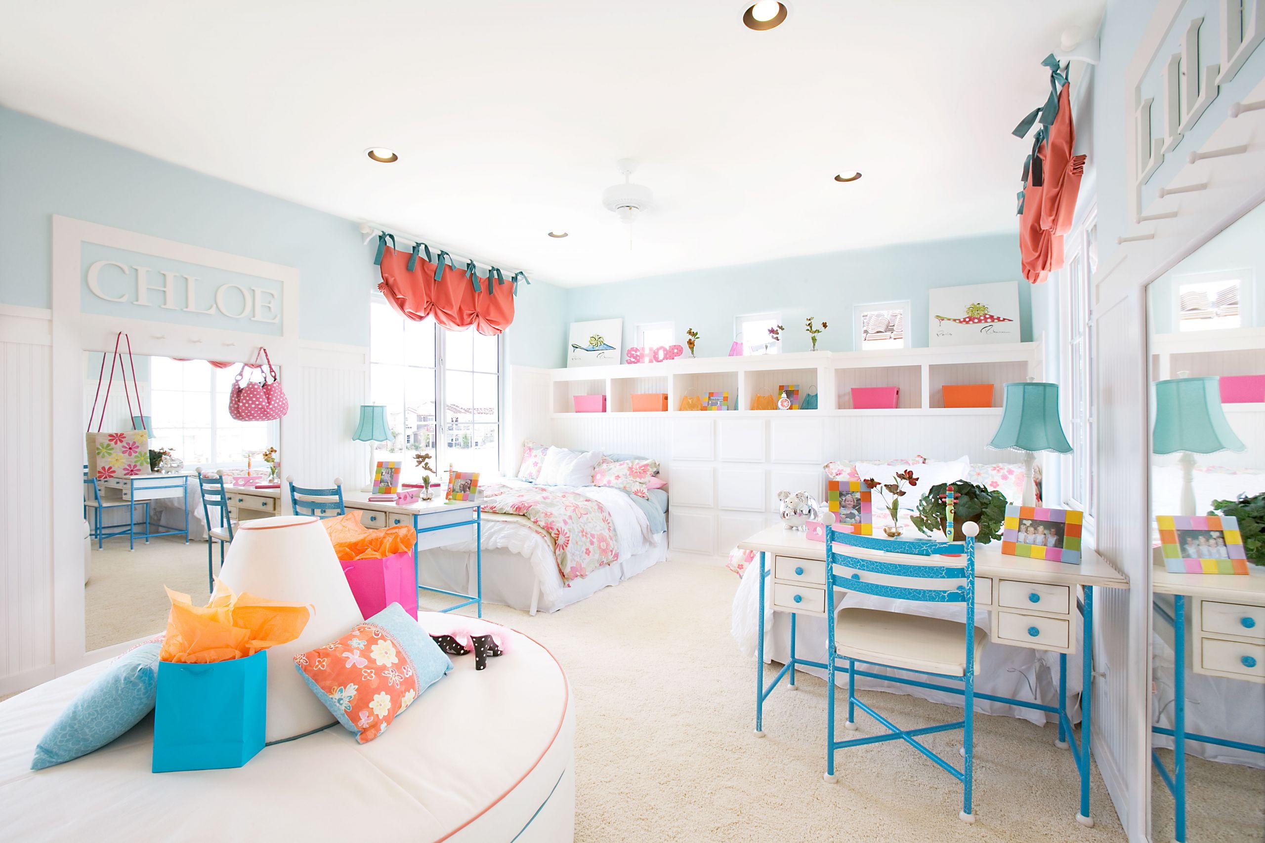 Big Kids Room
 INSPIRATION Bright Colored Bedrooms