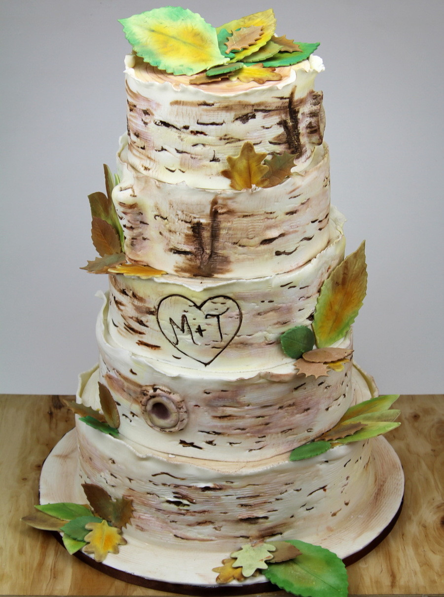 Birch Tree Wedding Cake
 Birch Tree Wedding Cake CakeCentral