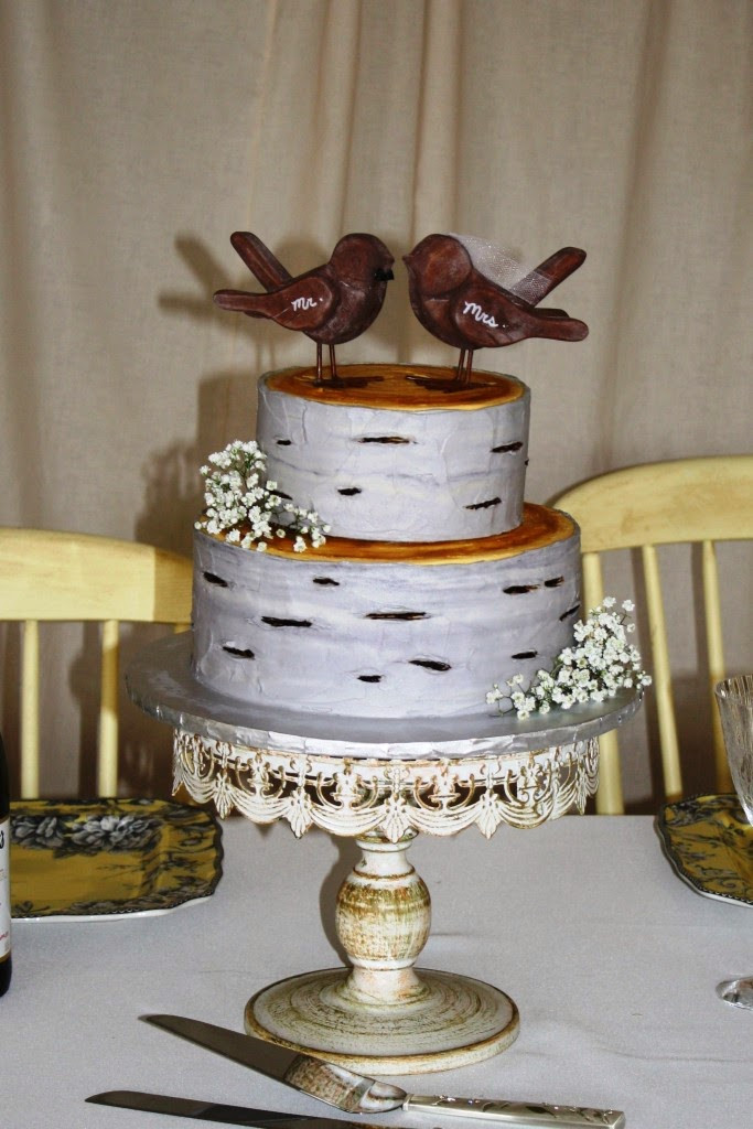 Birch Tree Wedding Cake
 Party Cakes Birch Tree Wedding Cake