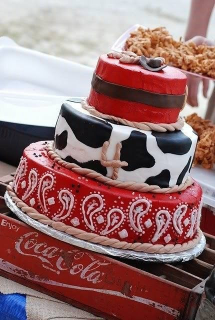 Birthday Cake Farts
 Cowboy cake