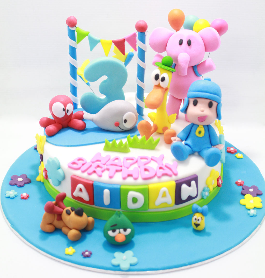 Birthday Cake Kids
 12 Gorgeous Birthday Cakes Starring Kids’ Favourite