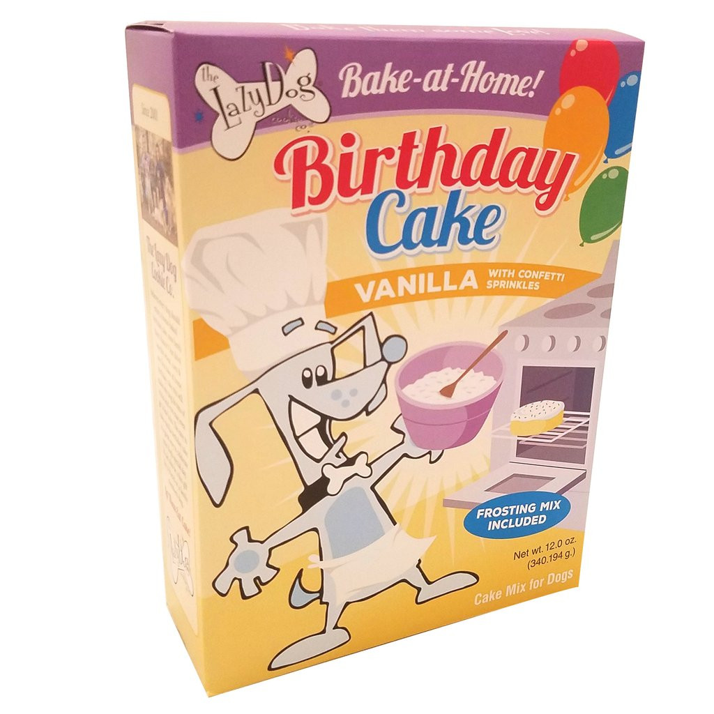 Birthday Cake Mix
 Birthday Cake for Dogs
