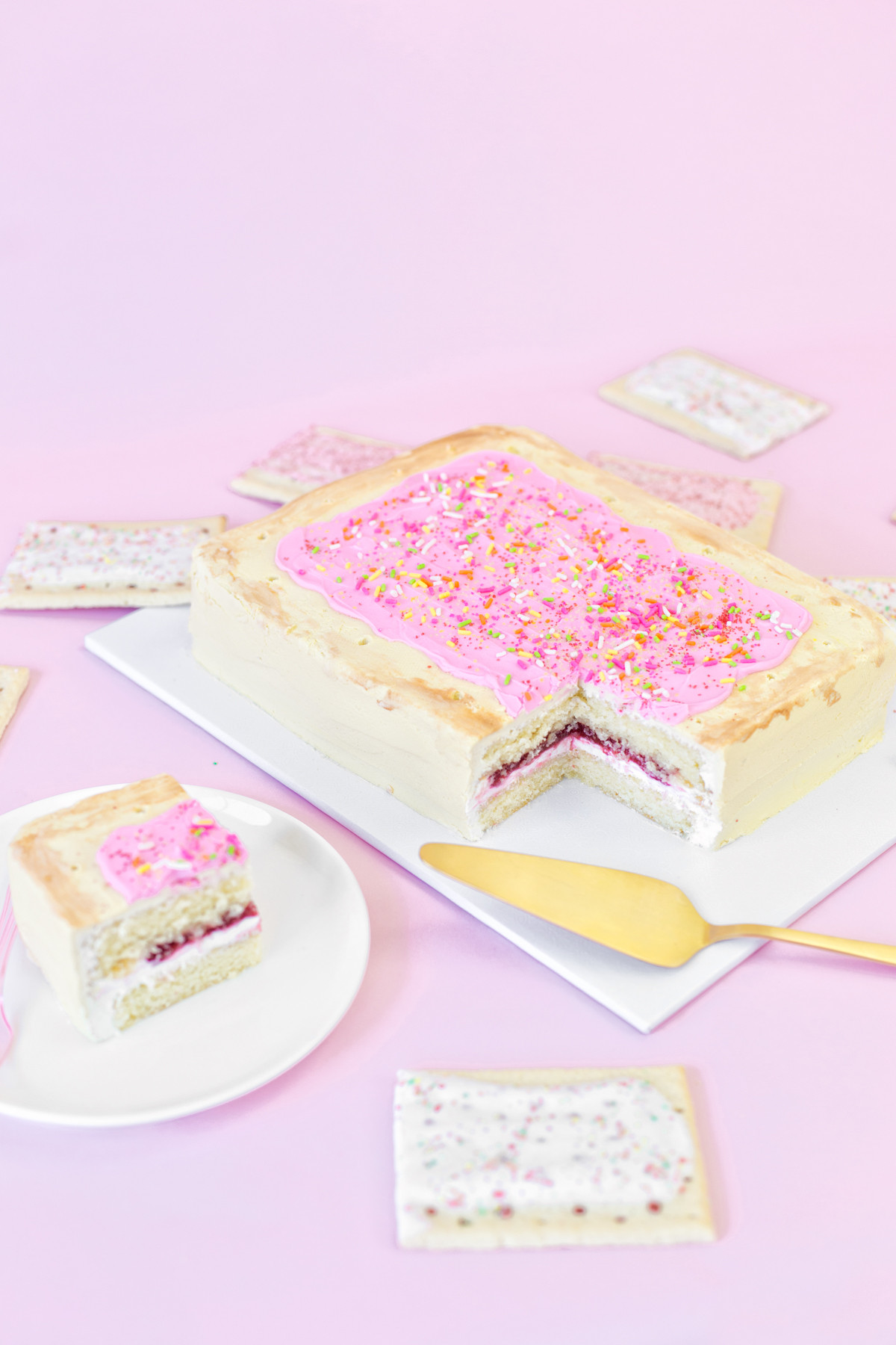 Birthday Cake Pop Tarts
 DIY Giant Pop Tart Cake Studio DIY