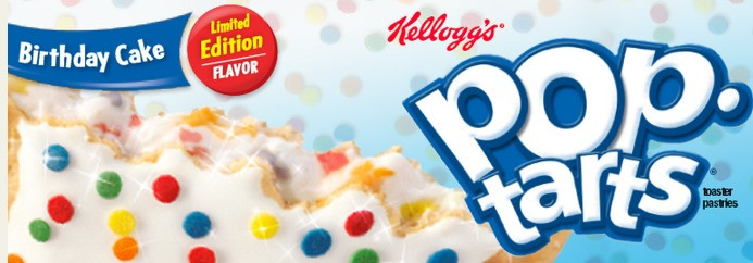 Birthday Cake Pop Tarts
 Apply to Host a Kellogg’s Pop Tarts House Party = FREE