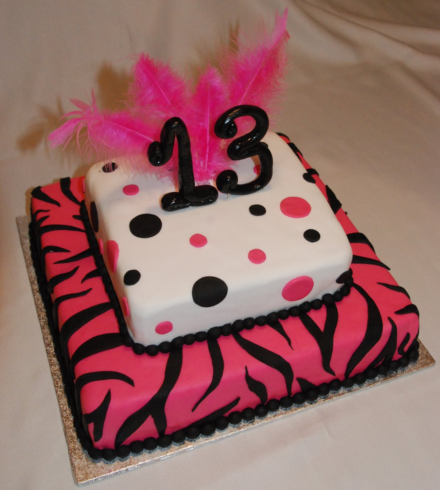 Birthday Cakes For 13 Yr Old Girl
 Cake Creations by Trish 13th Birthday Cake