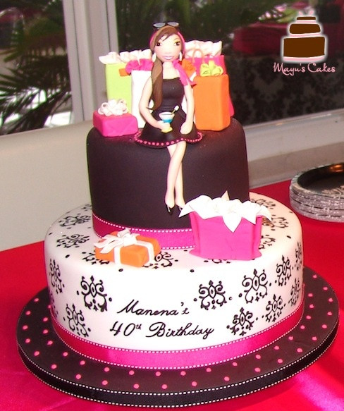 Birthday Cakes For Adults
 605 best images about la s birthday 40 s & 50 s on Pinterest