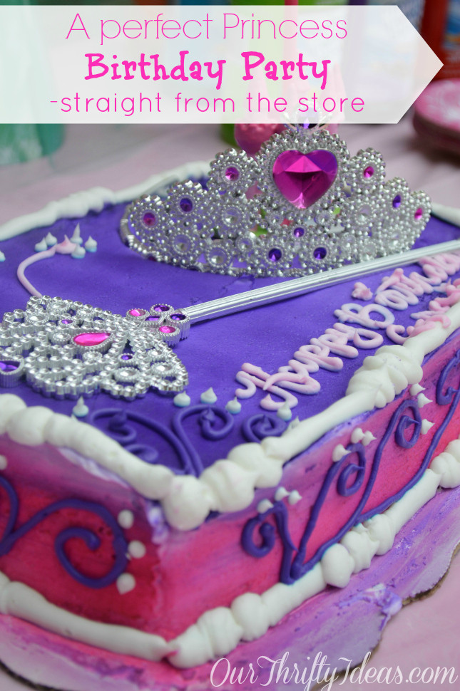 Birthday Cakes For Girls At Walmart
 Baby Girl Barker s DreamParty Celebration Our Thrifty Ideas