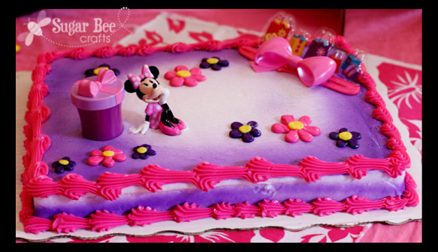 Birthday Cakes For Girls At Walmart
 Minnie Mouse Disney Dream Party Celebration Sugar Bee