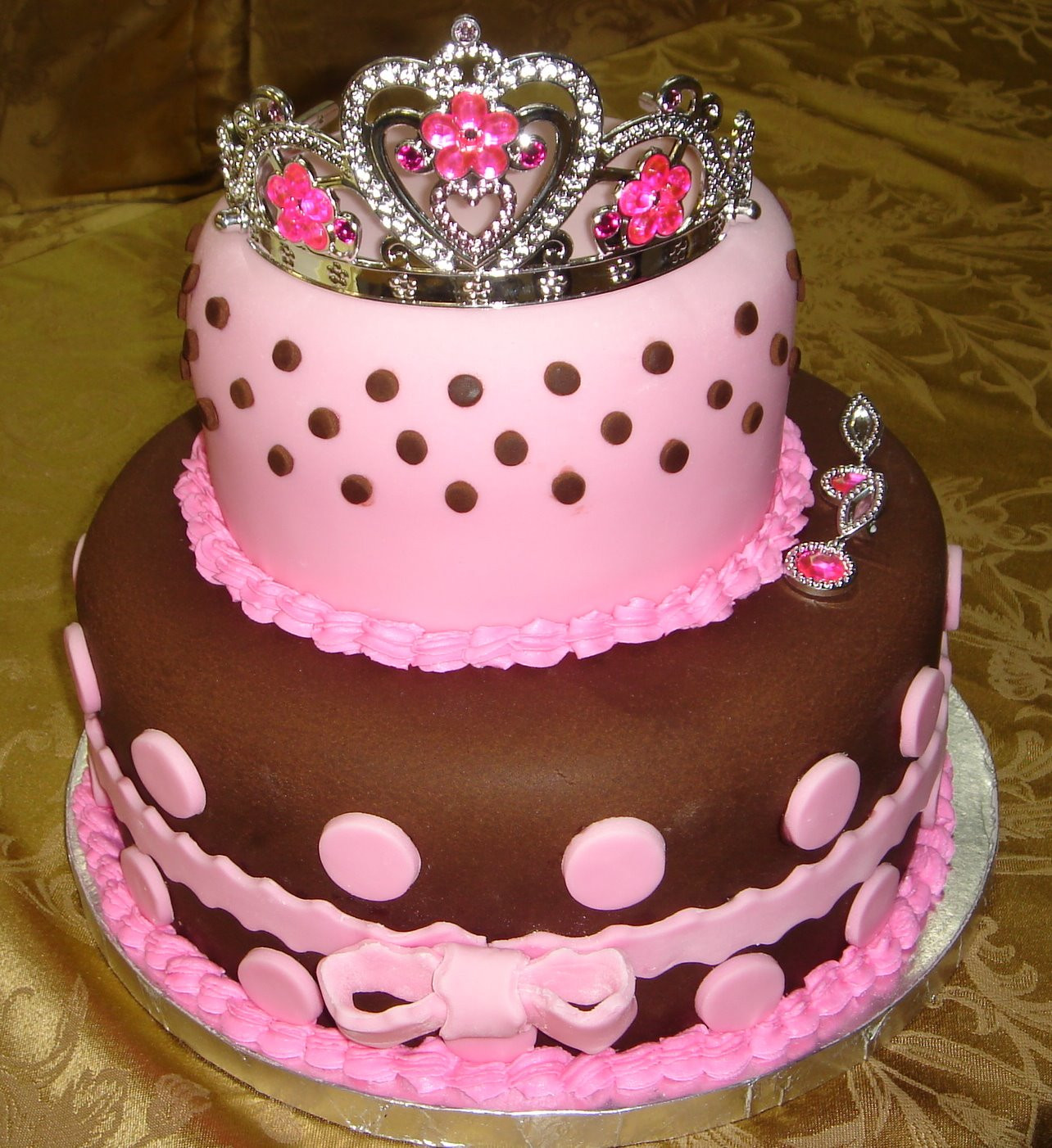 Birthday Cakes For Little Girls
 cake birthday kids fondant buttercream princess castle