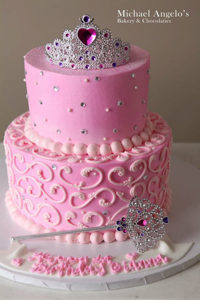 Birthday Cakes For Little Girls
 pink princess cake love this too