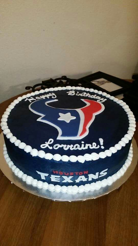 Birthday Cakes Houston
 Houston Texans cake