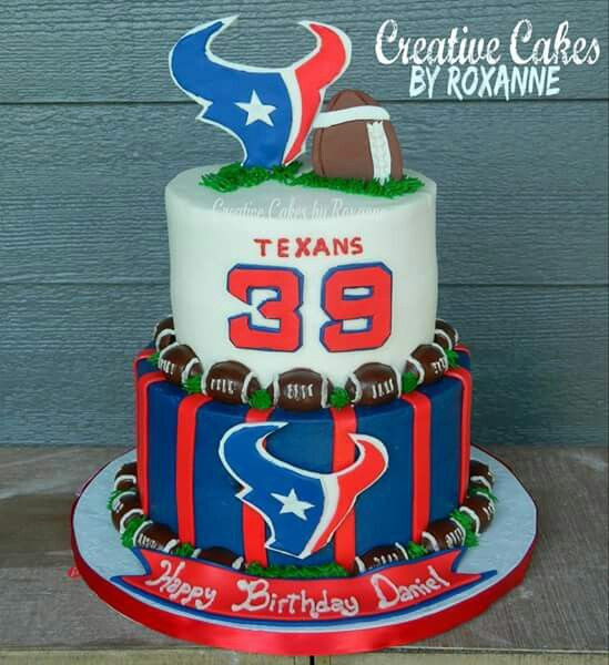 Birthday Cakes Houston
 Houston Texans cake creativecakesbyroxanne texans