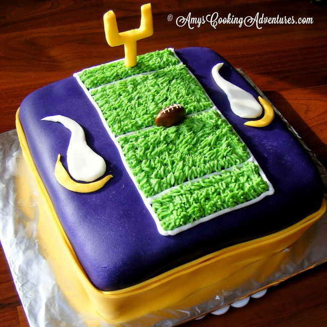 Birthday Cakes Minneapolis
 MN Vikings Cake